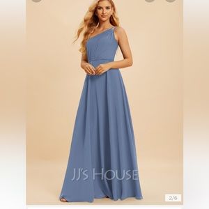JJ House Bridesmaids Dress A-line One Shoulder
